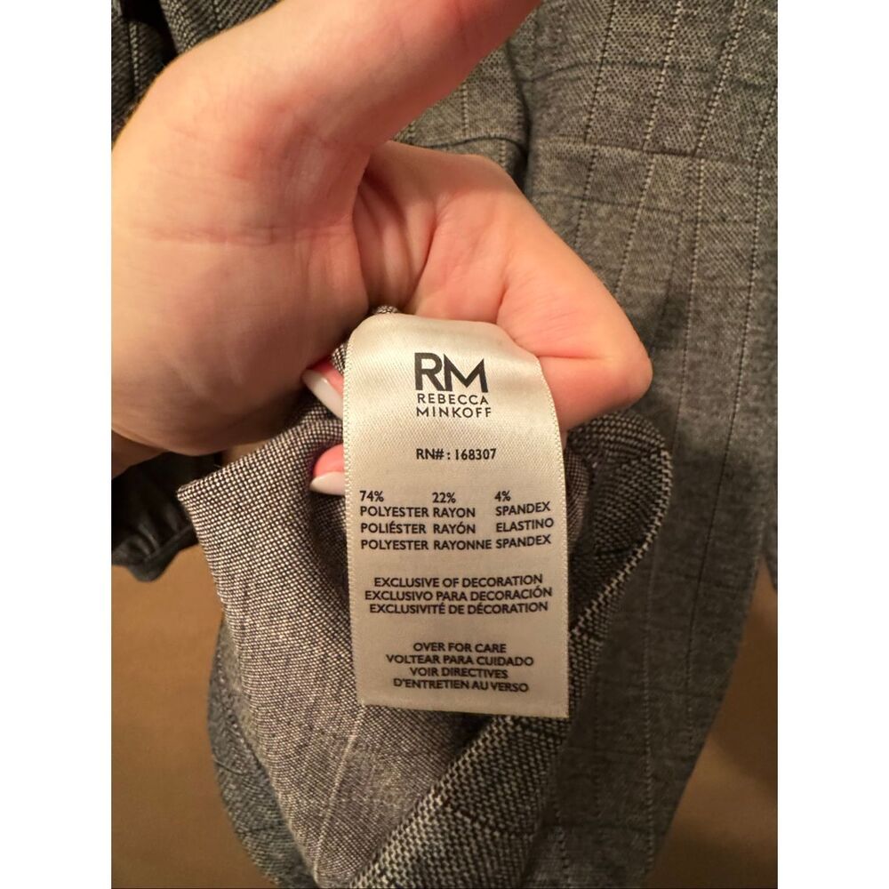 NWT Rebecca Minkoff Tweed Long Sleeve Dress - Picture 9 of 9